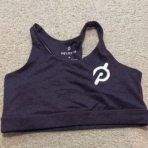 Peloton Dark Purple Sports Bra - M
